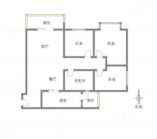 有电梯 小三居 近医院 产权清晰 出行方便 临地铁 明厨明卫楼盘