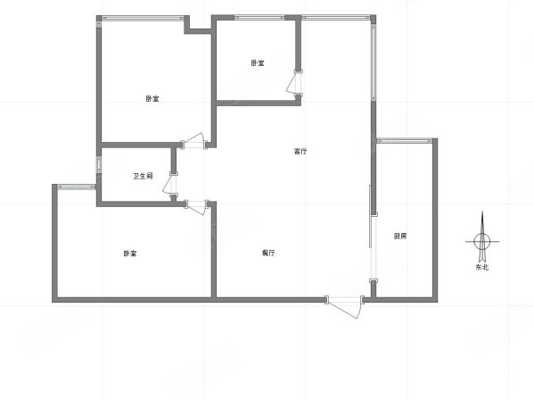 急售 金科精装三房两厅一卫 拎包入住楼盘