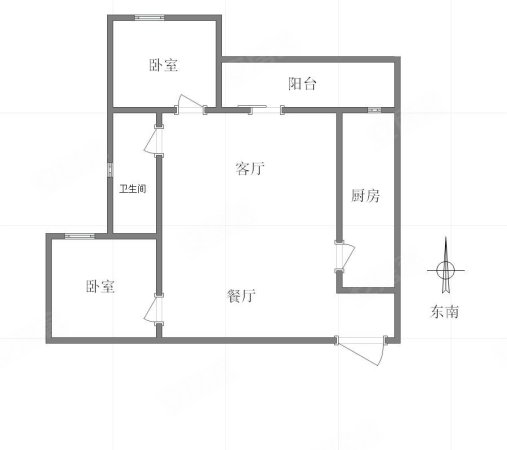 沙坪坝区 国盛三千城 二房楼盘