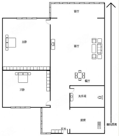 双钢路小区 西南户型 BS随时用 中间楼层 近医院 近地铁楼盘