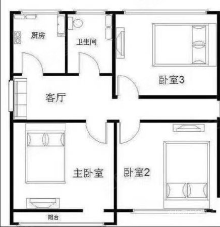 星月国际(南区) 正规商品房 南北通透 满二   精装好房楼盘